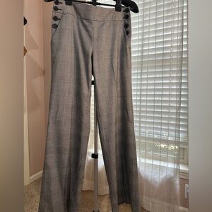 J. Crew Favorite Fit black and white  Checkered Wide Leg Pants